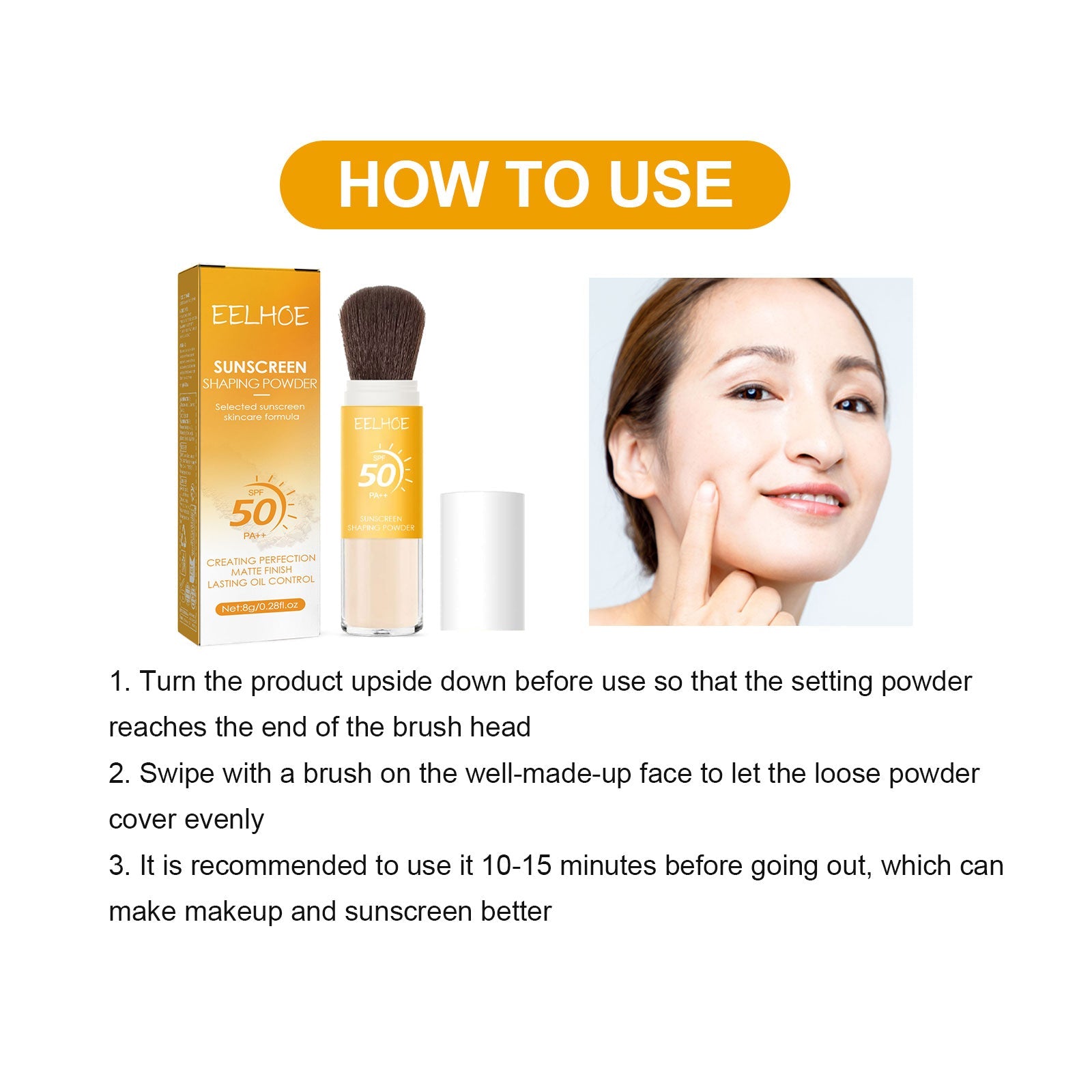 Sunscreen Powder SPF50